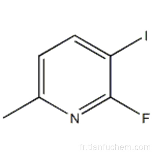 Pyridine, 2-fluoro-3-iodo-6-méthyle CAS 884494-48-8
